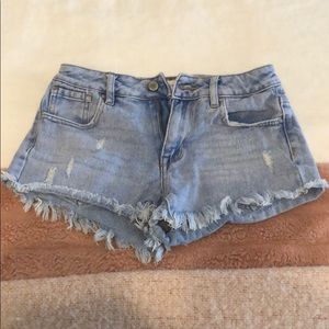 acid wash shorts